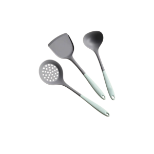 Silicone spatula spoon colander