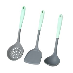 Long-Handle Non-Stick Silicone Skimmer
