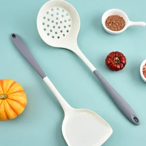 Silicone Spatula Kitchenware Set Spoon and Heat-Resistant Food Grade Non Stick Pot Household Kitchen Utensils