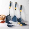 6 Pieces Kitchen Cooking Tools Stainless Steel Handle Silicone Kitchen Utensils Set